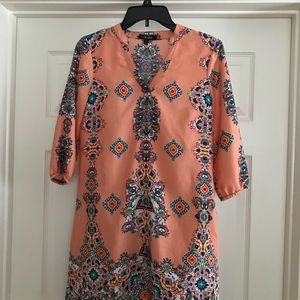 Coral Tunic Dress